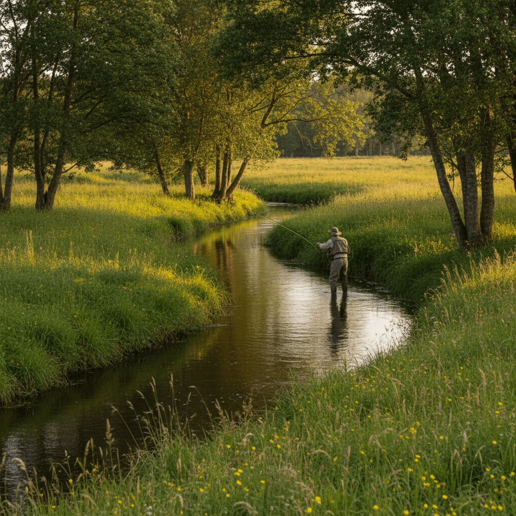 Vegetation-rige danske vande hvor gedden trives
